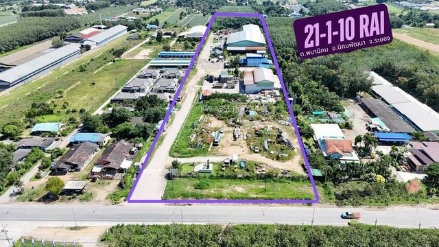 ขายโรงงานระยอง โซนพนานิคม นิคมพัฒนา พร้อม ใบอนุญาตรง. 4  FP-W02356