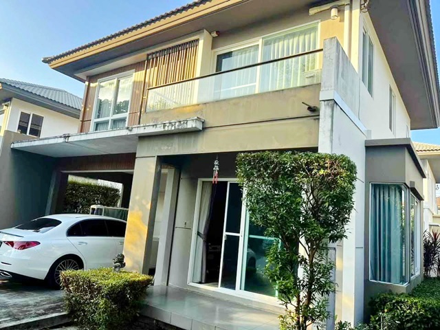 บ้านเดี่ยว 2 ชั้นให้เช่า  3 นอน 3 น้ำ รร.สารสาสน์วิเทศสายไหม 2 กม.สุขาภิบาล5 เพิ่มสิน ใกล้ ตลาดออเงิน 800 ม.พื้นที่ 55 ตร.ว. 220 ตร.ม.