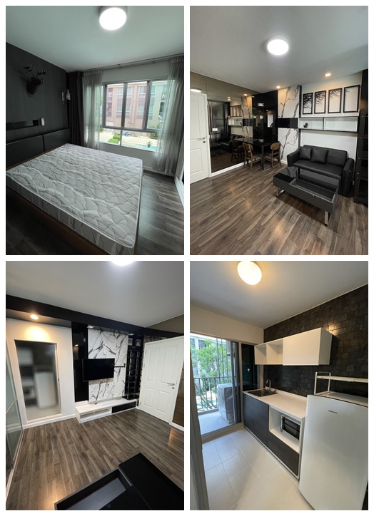 ให้เช่าคอนโด D Condo Campus Resort Ratchapruek-Charan 13 ใกล้ MRT BTS 1ห้องนอน โทร 0937658997