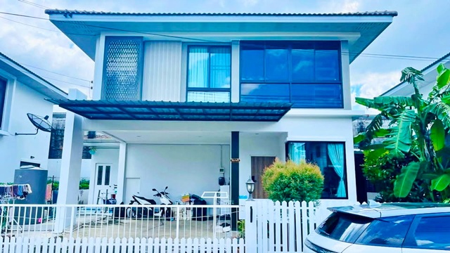 รังสิต-คลอง2 บิ๊กซี คลอง3 2.2 กม. ขาย-เช่า บ้านเดี่ยว 2 ชั้น  ภัทรีดา ใหญ่ 59 ตร.วา. ม.กรุงเทพ รังสิต 3.3 กม. พร้อมเฟอร์ฯ 3 นอน