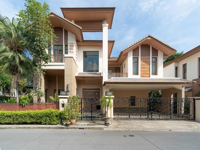 ให้เช่าบ้านเดี่ยว 2 ชั้น 110 ตร.ว. บ้านแสนสิริ สุขุมวิท 67 บ้านหัวมุม ใกล้ BTS พระโขนง