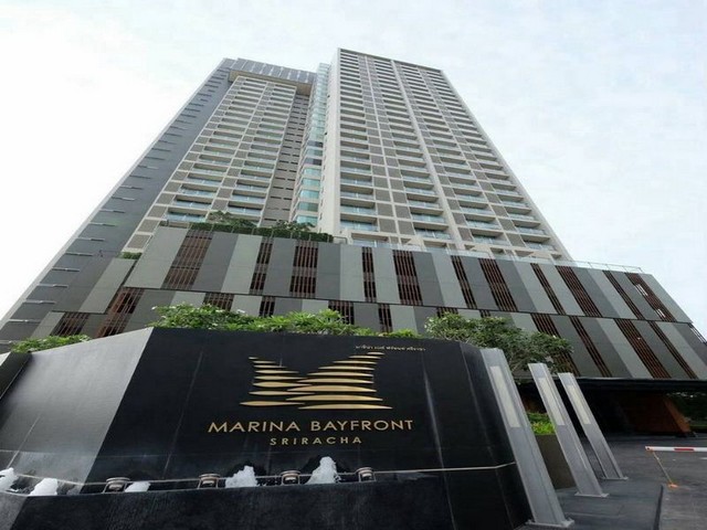 ให้เช่าคอนโด Marina Bayfront Sriracha ชั้นสูง วิวทะเล ใกล้สุขุมวิท TP-C2173