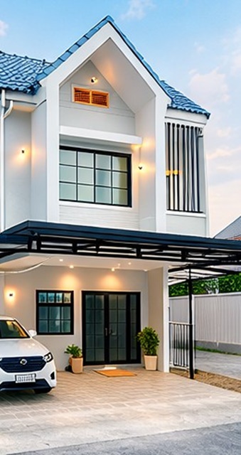 รามอินทรา115-121 MRT สีชมพู 300ม.  ใกล้ตลาดมีนบุรี 800 ม. 26 ตร.ว. 2นอน 2น้ำ 210 ตร.ม. ทาวน์เฮาส์ 2 ชั้น หลังมุม