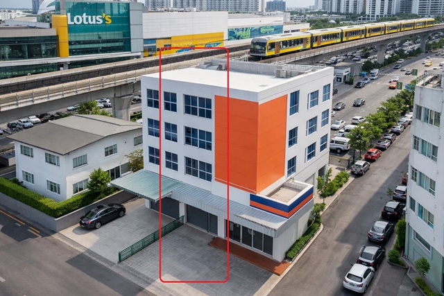 ลาดพร้าว115-121 โชว์รูม อาคารพาณิชย์ 3.5 ชั้น 3นอน 3 ห้องน้ำ เดอะมอลล์บางกะปิ800ม. แฮปปี้แลนด์เซ็นเตอร์ 200ม.