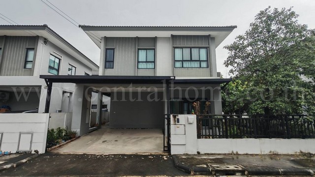 บ้านเดี่ยว หมู่บ้านสัมมากร ชัยพฤกษ์ - วงแหวน 2 ถูกที่สุดในโครงการ