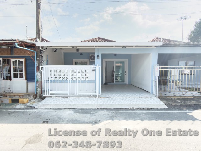 ขายทาวน์เฮาส์ ชั้นเดียว หมู่บ้านอาสาเฮ้าส์ 5 ซอยกันตนา บางใหญ่ รีโนเวทใหม่