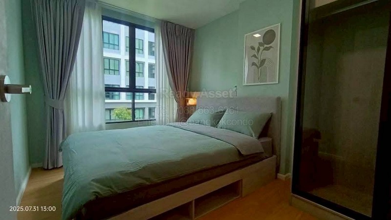 CR6901-0013 ให้เช่าคอนโด แอทโมซ คาแนล รังสิต ขนาด 28 ตรม 1 ห้องนอน ชั้น 4 ใกล้รถไฟฟ้าสายสีแดงสถานีรังสิต