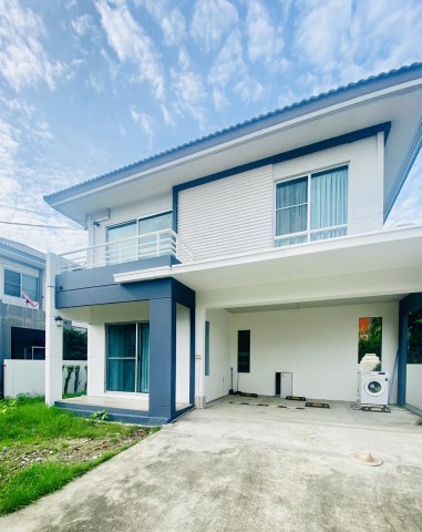 BH4397 ให้เช่าบ้านเดี่ยว 2 ชั้น สีวลีบางนา บ้านรีโนเวทใหม่ ติดถนนใหญ่บางนา