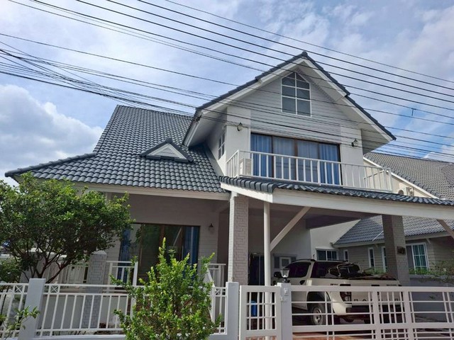 บ้านเดี่ยวพร้อมอยู่ ขายบ้านมือสอง คันทรี่โฮม2 ศรีราชา ใกล้มอเตอร์เวย์ TP-H1823