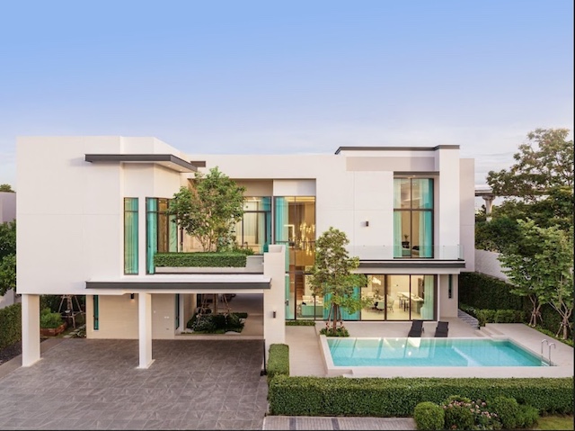 BS1029 ขายบ้านเดี่ยวหรู โครงการ The Master ราชพฤกษ์ ปิ่นเกล้า ใกล้รถไฟฟ้าสายสีแดง พื้นที่ใช้สอยสูงสุด 720 ตร.ม.