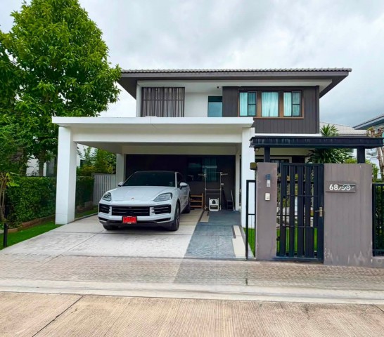 ให้เช่า #บ้านเดี่ยว หมู่บ้านมัณฑนา บางนา กม.7 ซอยราชวินิตบางแก้ว #ใกล้เมกาบางนา RR