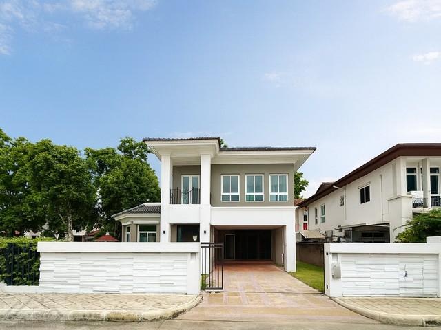 HR 9829 ให้เช่าบ้านเดี่ยว 2 ชั้นสไตล์อิตาลี 136.8 ตรว. หมู่บ้านแกรนด์ คาแนล ดอนเมือง เชิดวุฒากาศ แขวงสีกัน