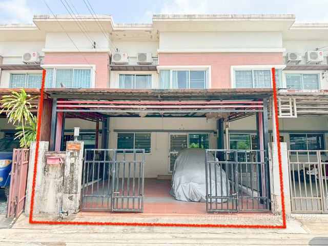 ขายทาวน์เฮ้าส์ 2 ชั้น โนโว วิลล์ (กรุงเทพ-ปทุมธานี) ซ.วัดหนองปรง สภาพสวย! ผ่อนถูกกว่าเช่า พร้อมอยู่ทันที