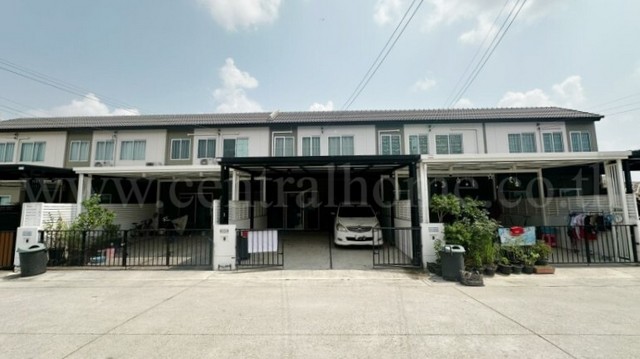 ขายด่วน ทาวน์โฮม บ้านพฤกษา รังสิต - คลอง 7 บ้านสภาพใหม่ ต่อเติมแล้ว