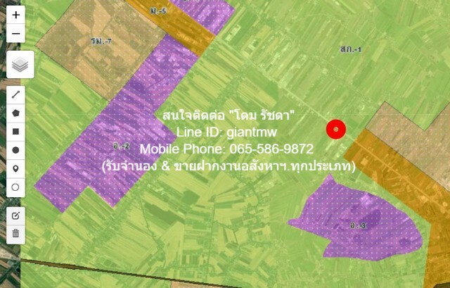 พื้นที่ดิน ที่ดิน ติดถนนสุวินทวงศ์ อ.เมืองฉะเชิงเทรา พื้นที่เท่ากับ 35 RAI 3 NGAN 12 sq.wa  107340000 thb ราคานี้ไม่มีอีกแล้ว