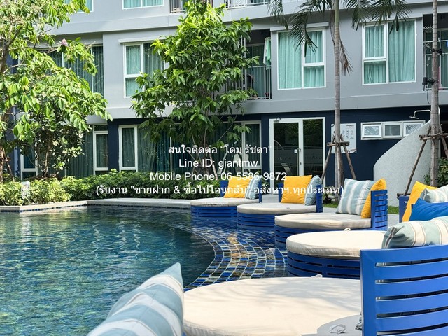 DSL-1324.1 (AHB26-021.01) ขาย คอนโด เคฟ ทาวน์ ไอส์แลนด์ Kave Town Island ห้องนอน 1 ห้อง ห้องน้ำ 1 ห้อง 24 ตร.ม. ใกล้กับ ม.กรุงเทพ รังสิต 850 ม.