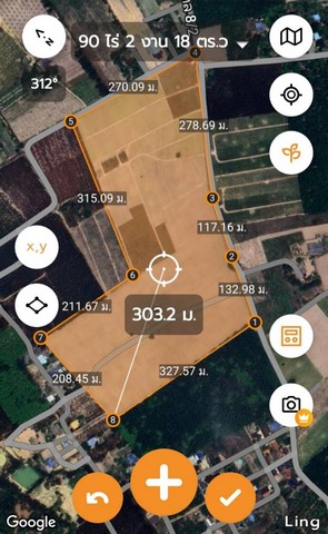 ขายที่ดินพนัสนิคมชลบุรี ขายที่ดินเนื้อที่ 90-2-17 ไร่ พื้นที่ EEC สีเหลืองอ่อน อยู่ติดถนนลาดยางสามด้าน