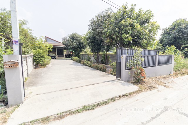 ขายบ้านเดี่ยวชั้นเดียว คลองหลวง-คลองสอง บนที่ดินผืนใหญ่ 150 ตร.ว. ใกล้ตลาดไท