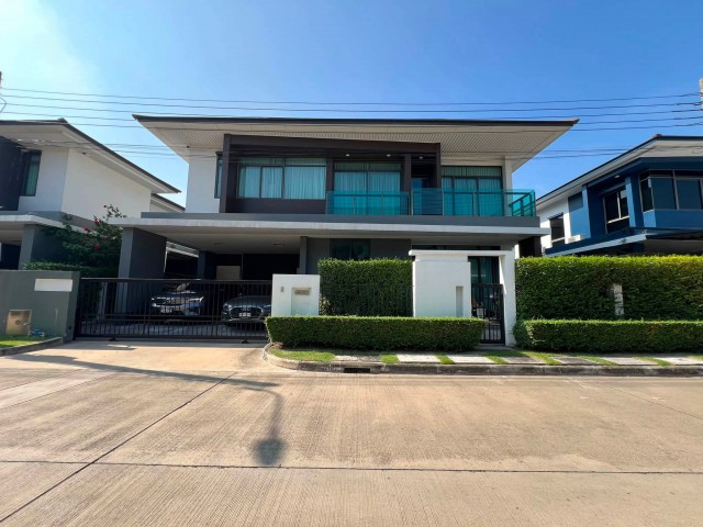 ให้เช่า #บ้านเดี่ยว  หมู่บ้านเศรษฐสิริ กรุงเทพกรีฑา #ใกล้รรนานาชาติไบรท์ตัน 095-1642956  AB