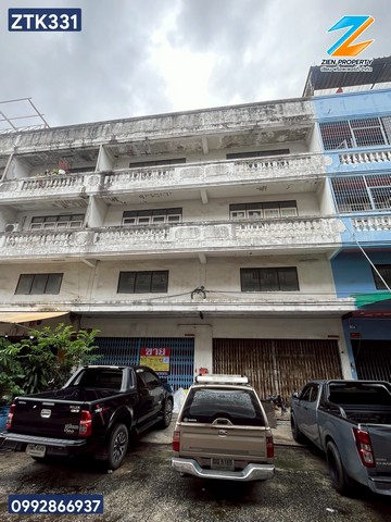 อาคารพาณิชย์  4 ชั้น  2 คูหาตีทะลุถึงกัน  ขนาด 60.1 ตารางวา  พุทธบูชา 39  ขายต่ำกว่าราคาตลาดในย่านนี้   ZTK331