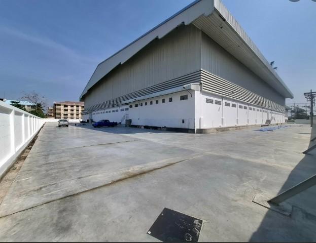 ให้เช่าโรงงาน 5508 ตร.ม. ถนนบางนา-ตราด กม.23 ใกล้สนามบินสุวรรณภูมิ ( พื้นที่สีม่วง )